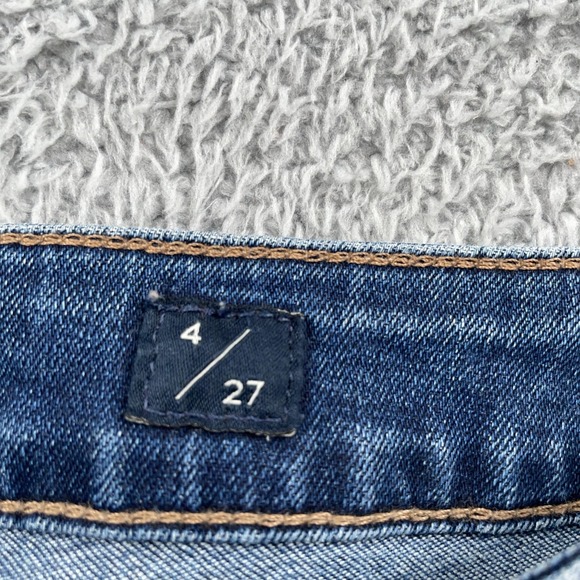 Lucky Brand Jeans Womens 4/27 Blue Citrus Springs Straight Stretch Denim Pants - Picture 10 of 13